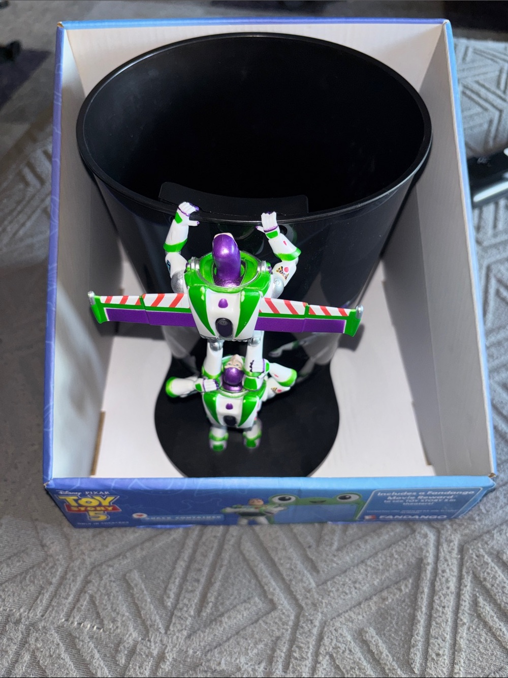 Toy Story 5 buzz lightyear popcorn bucket